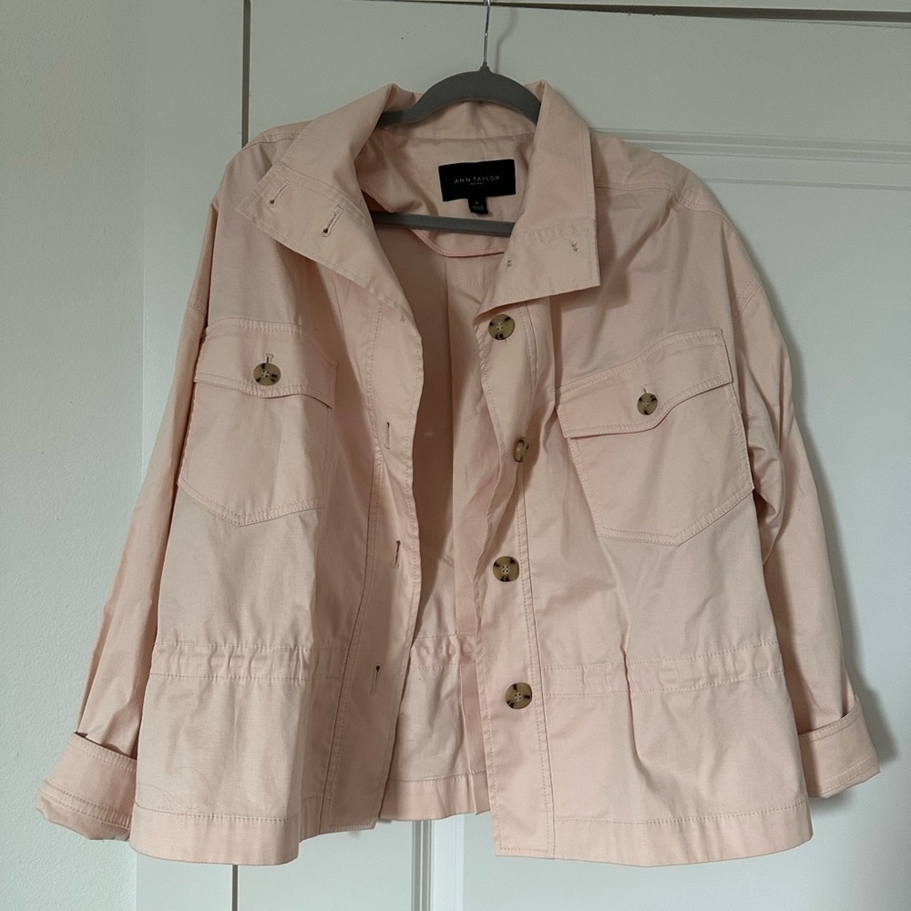 Ann Taylor Factory Pink Jacket Size XL - Picture 4 of 6